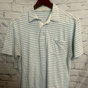 Peter Millar cotton polo shirt. Size Medium
